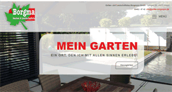 Desktop Screenshot of garten-borgmann.de